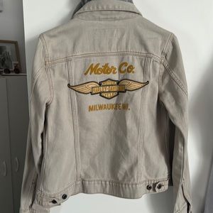 Tan Harley Davidson Jacket